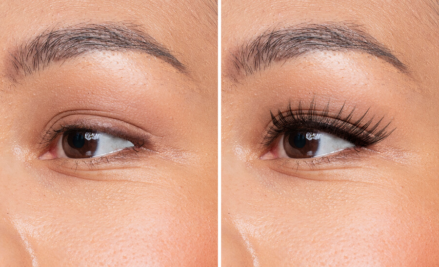 アイメイクで調整する