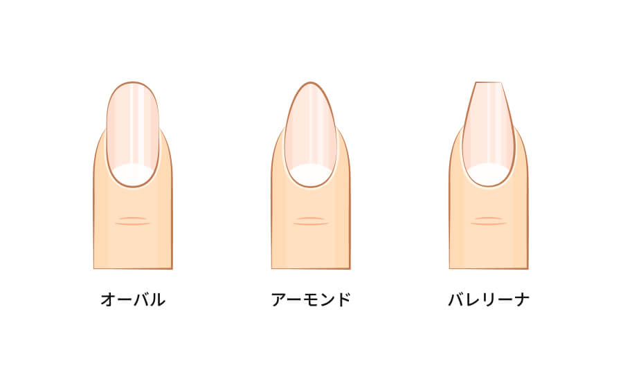 指が短い・太い人に似合う形